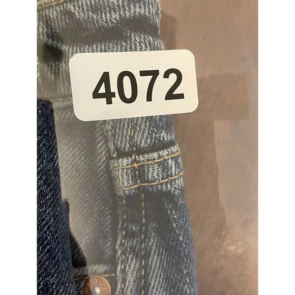 We The Free Women's Distressed Denim Mini-Skirt Button Fly‎ Denim Size 26 - Picture 7 of 7